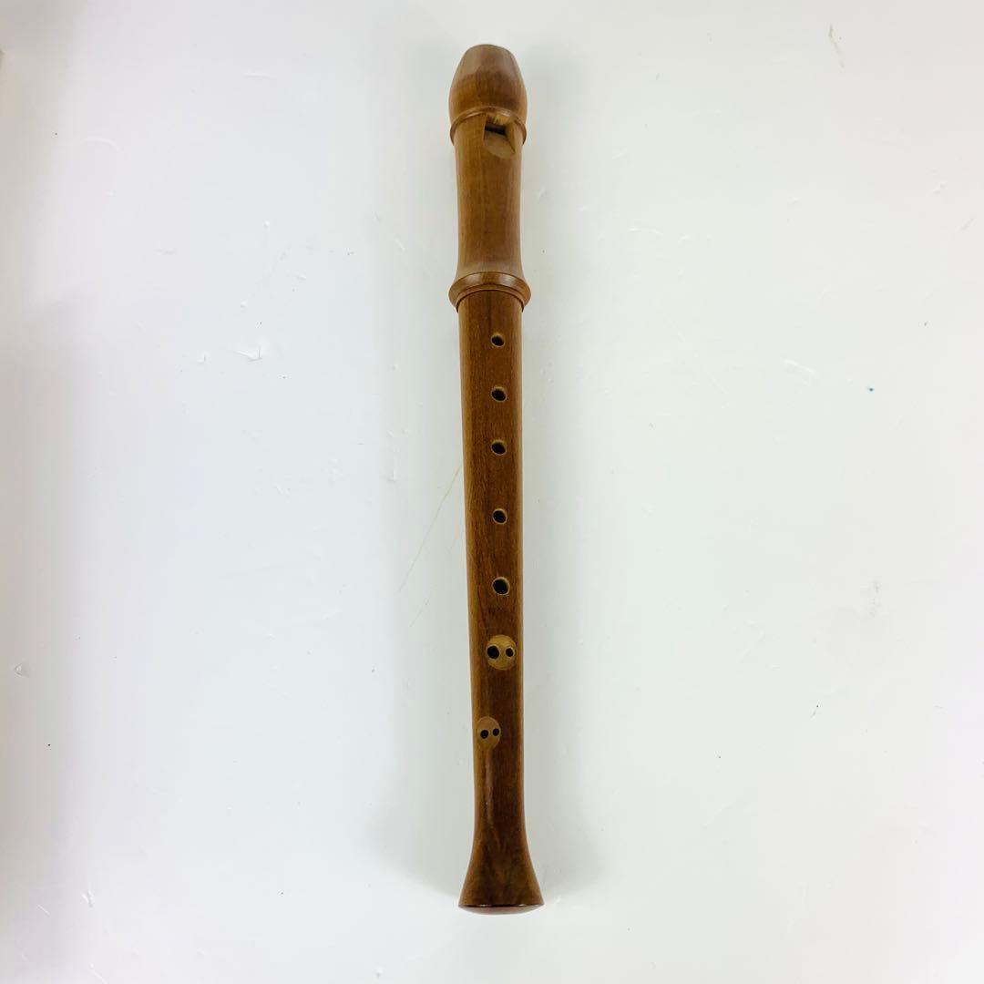 美品 AURA 木製ソプラノリコーダー オランダ製 アウラ BLOKFLUIT