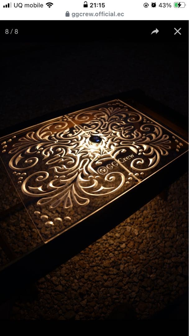 gg crew IGT規格　アクリル彫刻天板(2ユニット)