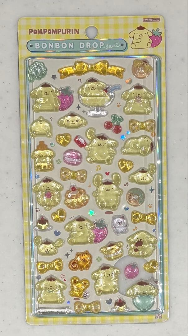 【正規品】ボンボンドロップシール☆第2弾☆サンリオ☆6枚セット
