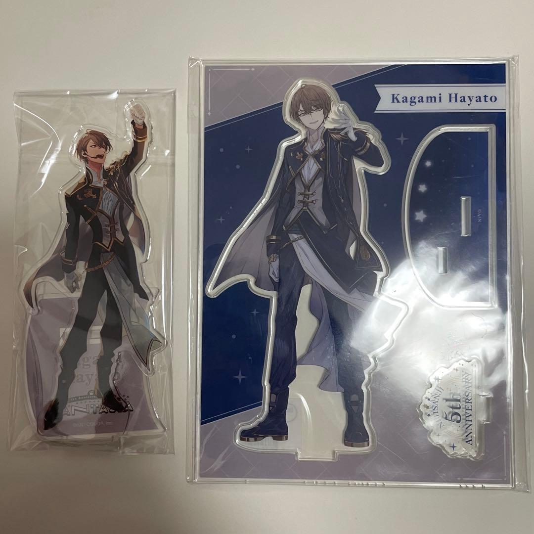 にじさんじ 加賀美ハヤト アクスタ 缶バッジ アクリルブロック ポストカード