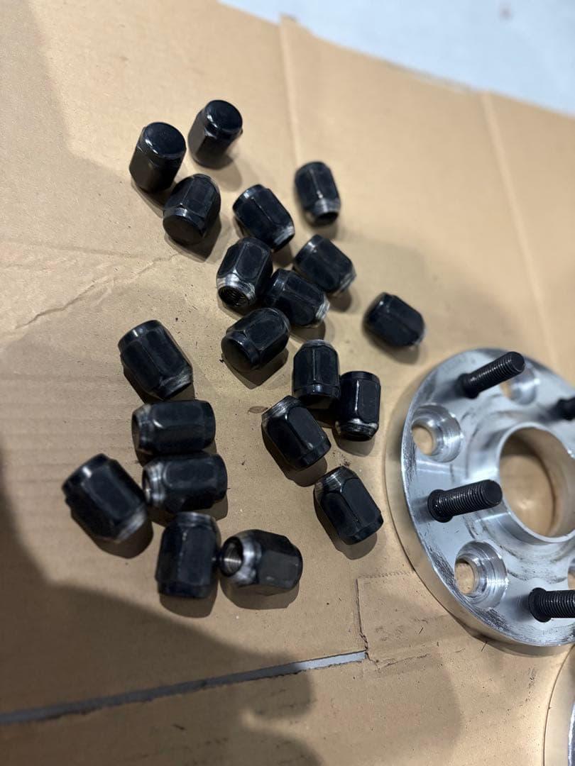 18インチ マットブラック ホイールセット