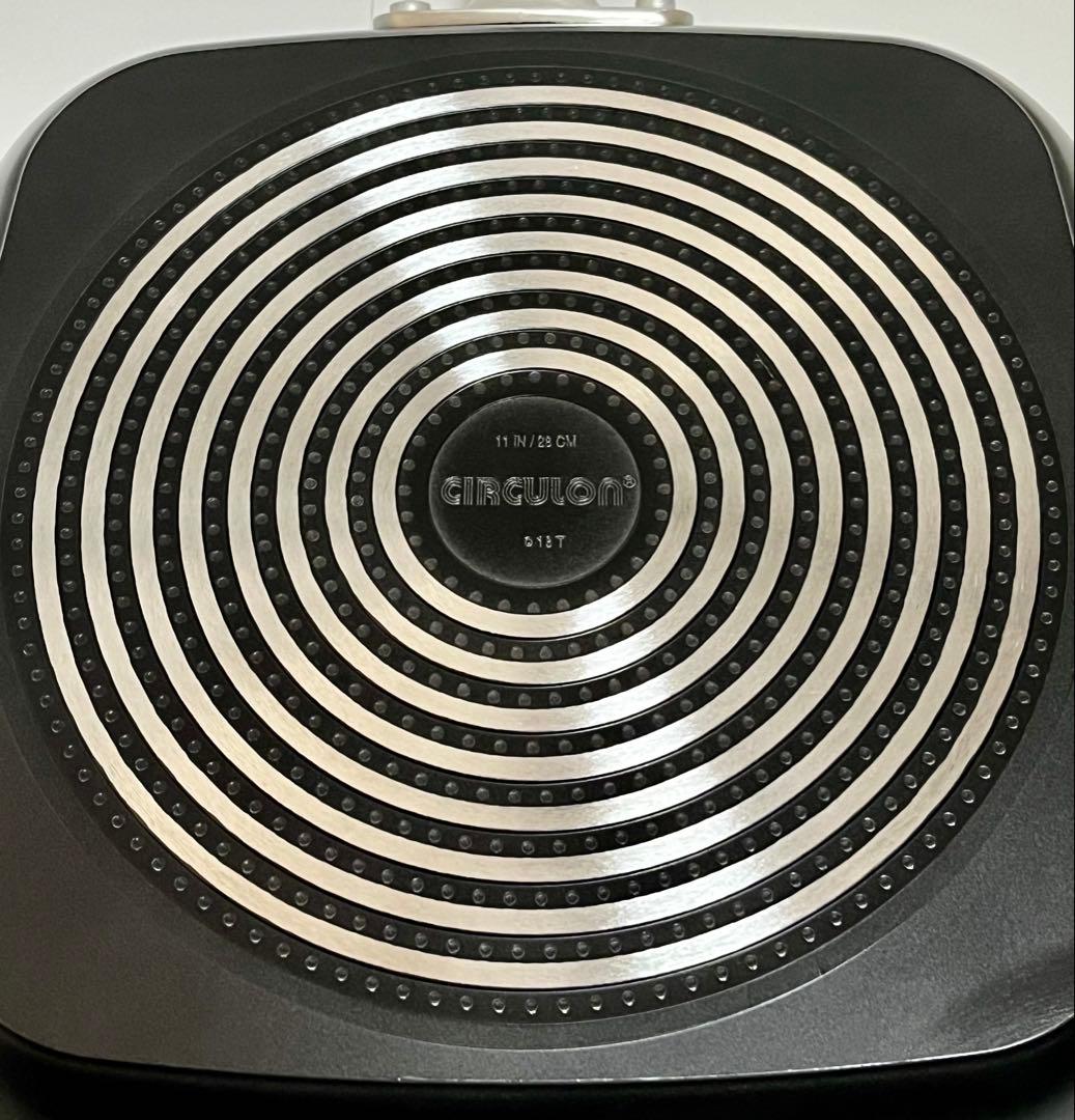 未使用品 マイヤー サーキュロン ウルティマム グリルパン28㎝ グリルプレス付