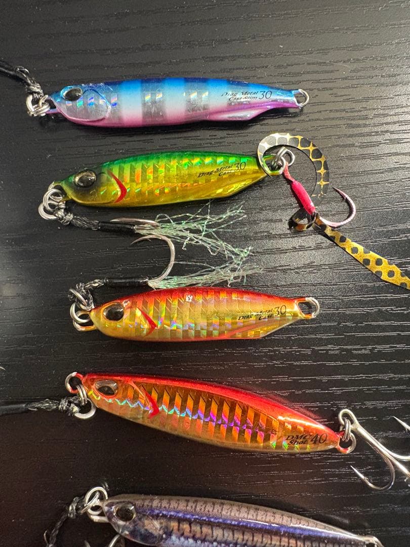 メタルジグセット TGベイト他色々30g 45g60g