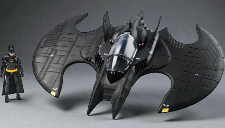 ★未使用 バットウィング アクション フィギュア付 4inc バットマン