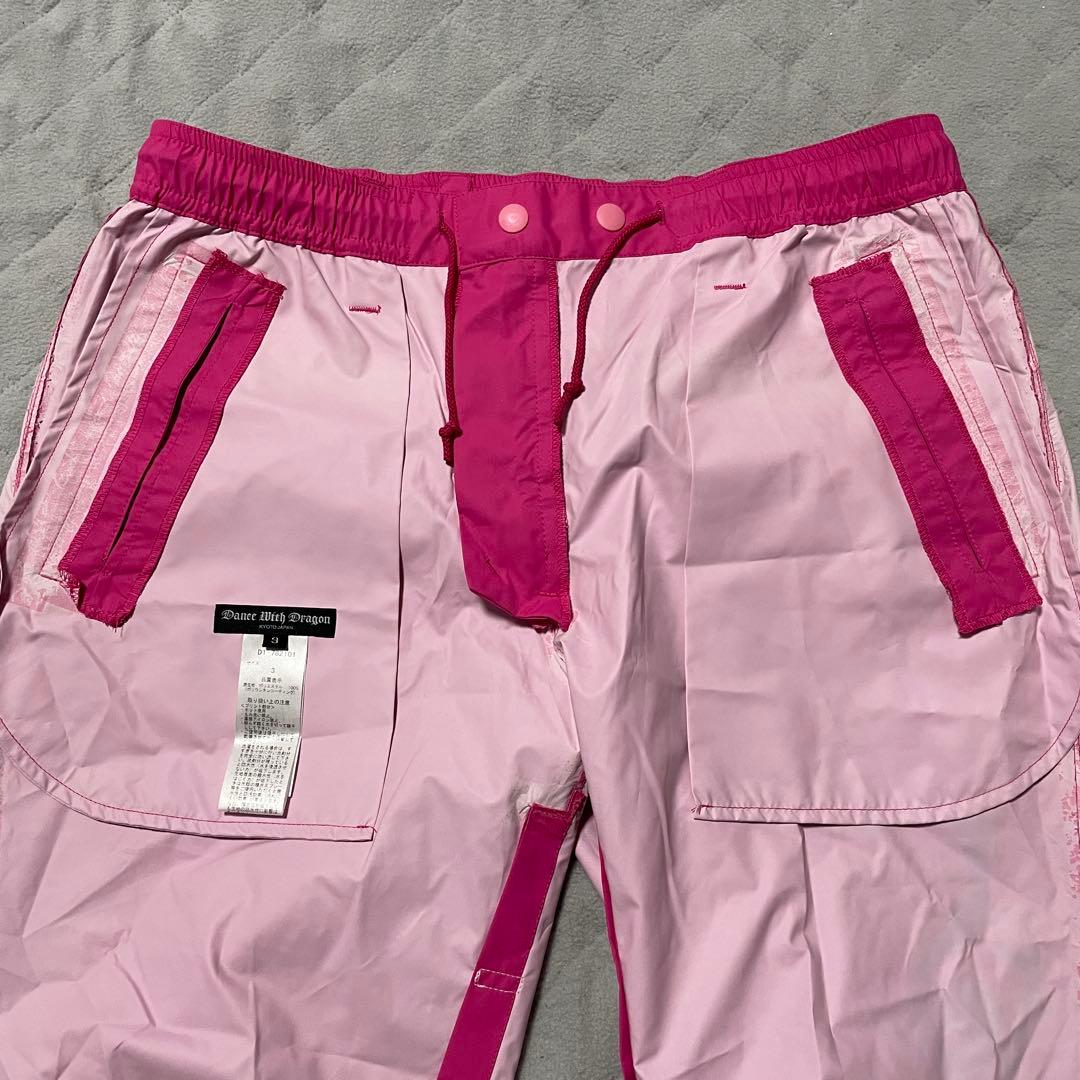 ●ダンスウィズドラゴン●レインウェア ナイロンジャケット ナイロンパンツ ゴルフ