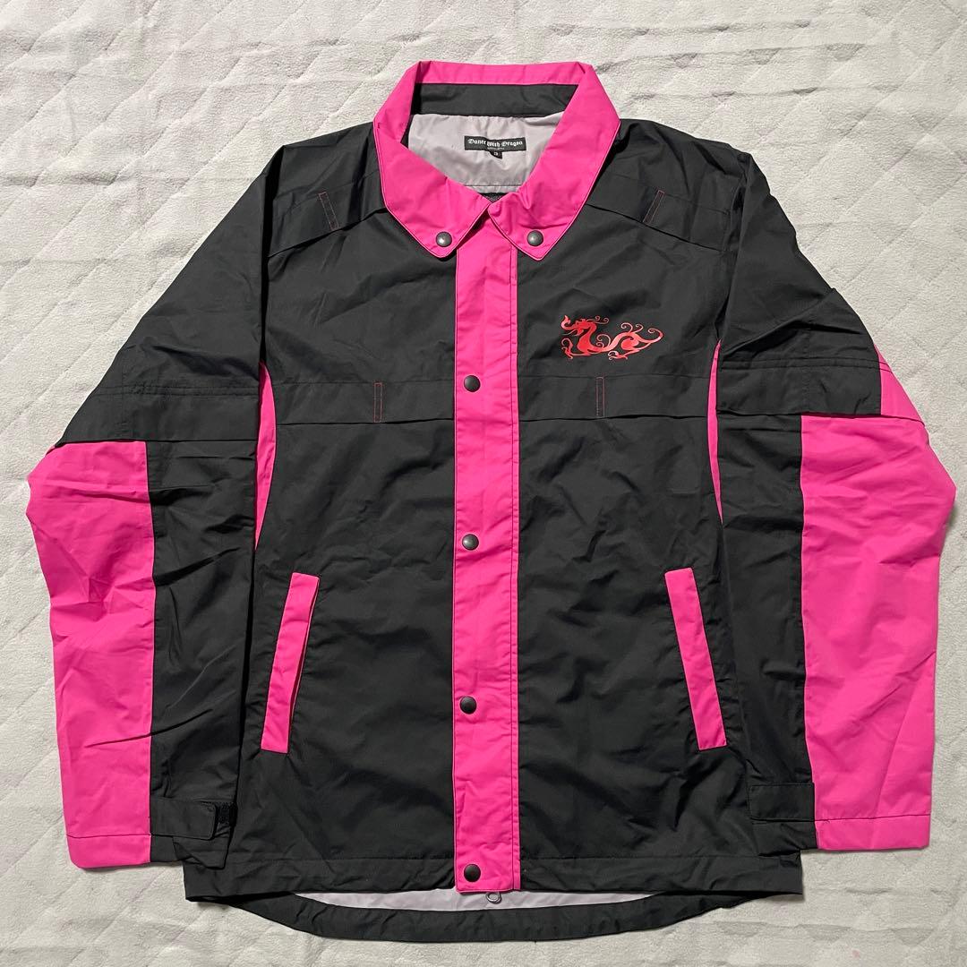 ●ダンスウィズドラゴン●レインウェア ナイロンジャケット ナイロンパンツ ゴルフ