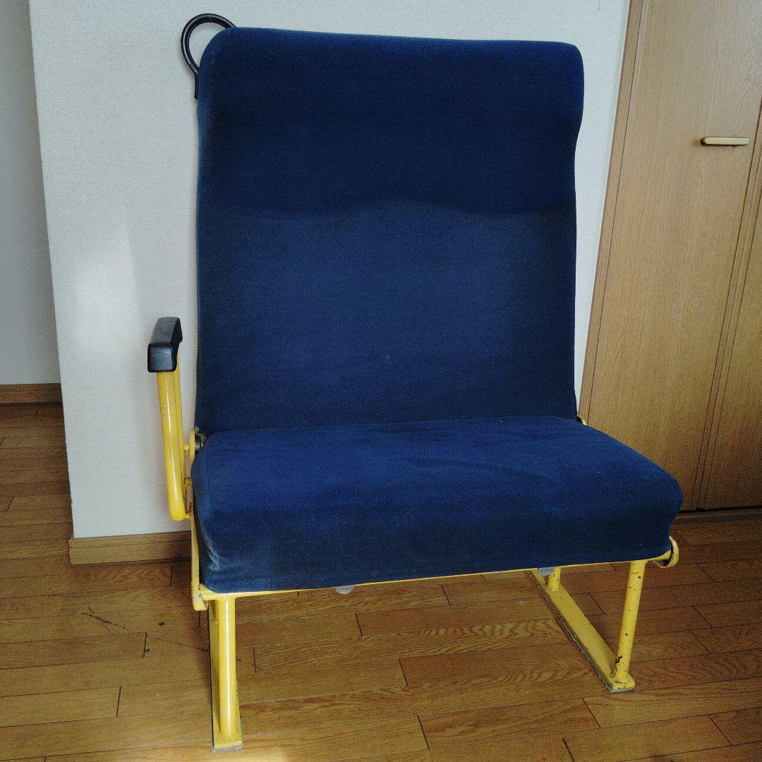 【値下げ】路線バスの座席　椅子　レトロ