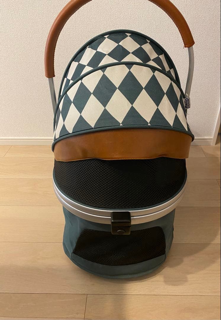 Bello ベッロ ペットカート グリーン 2way ワンタッチ