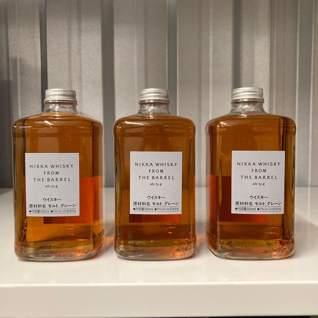 ★３本セット★ NIKKA WHISKY FROM THE BARREL