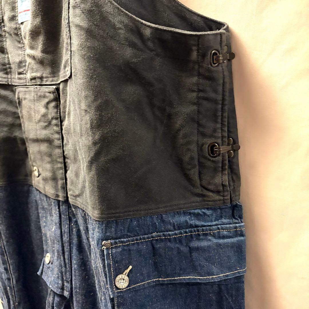 キ*ラ様 LYBRO ネイバルダンガリー（Dark Navy）56（XXXL）古