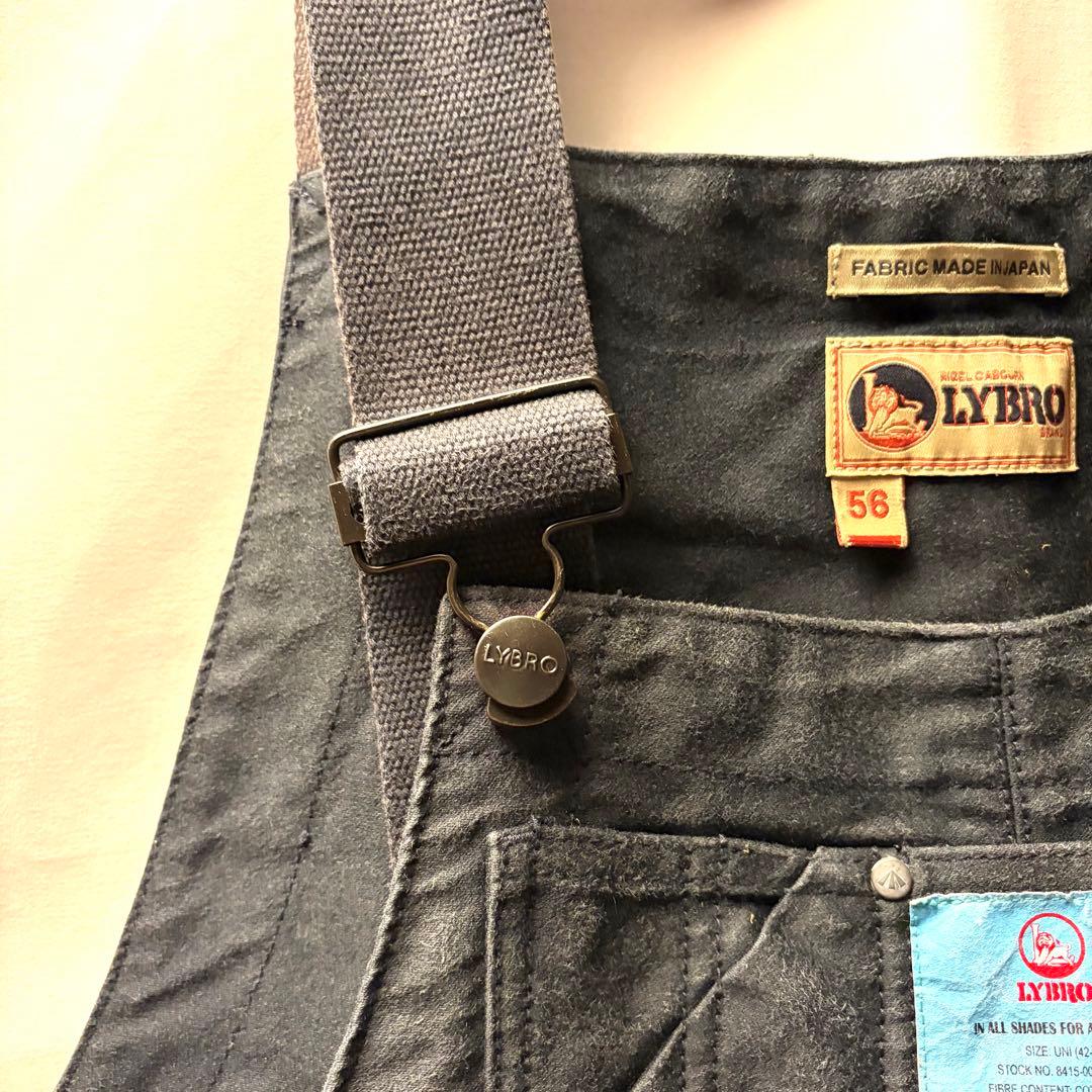 キ*ラ様 LYBRO ネイバルダンガリー（Dark Navy）56（XXXL）古