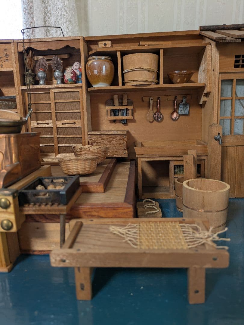 希少 勝手道具 台所 雛道具 水屋 ひな祭り 雛人形 ミニチュア アンティーク