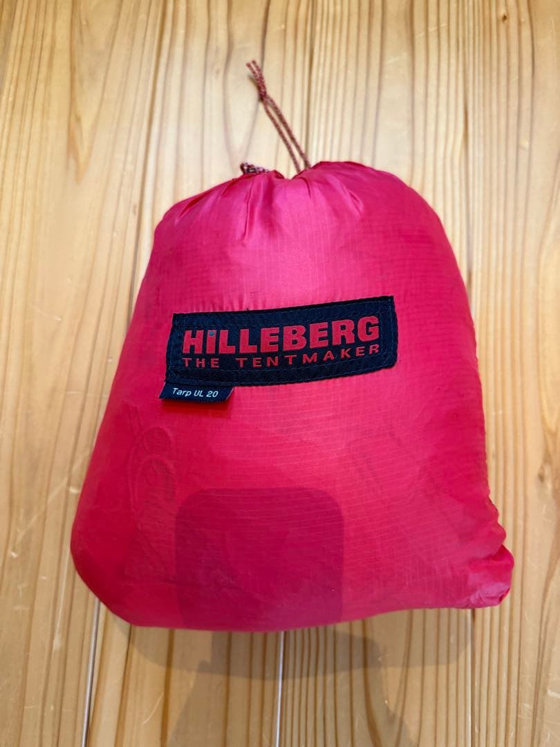 HILLEBERG ヒルバーグ　タープ20UL レッド