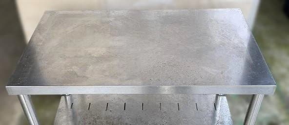 業務用ステンレス作業台 調理台 高さ650㎜×幅870㎜×奥行500㎜