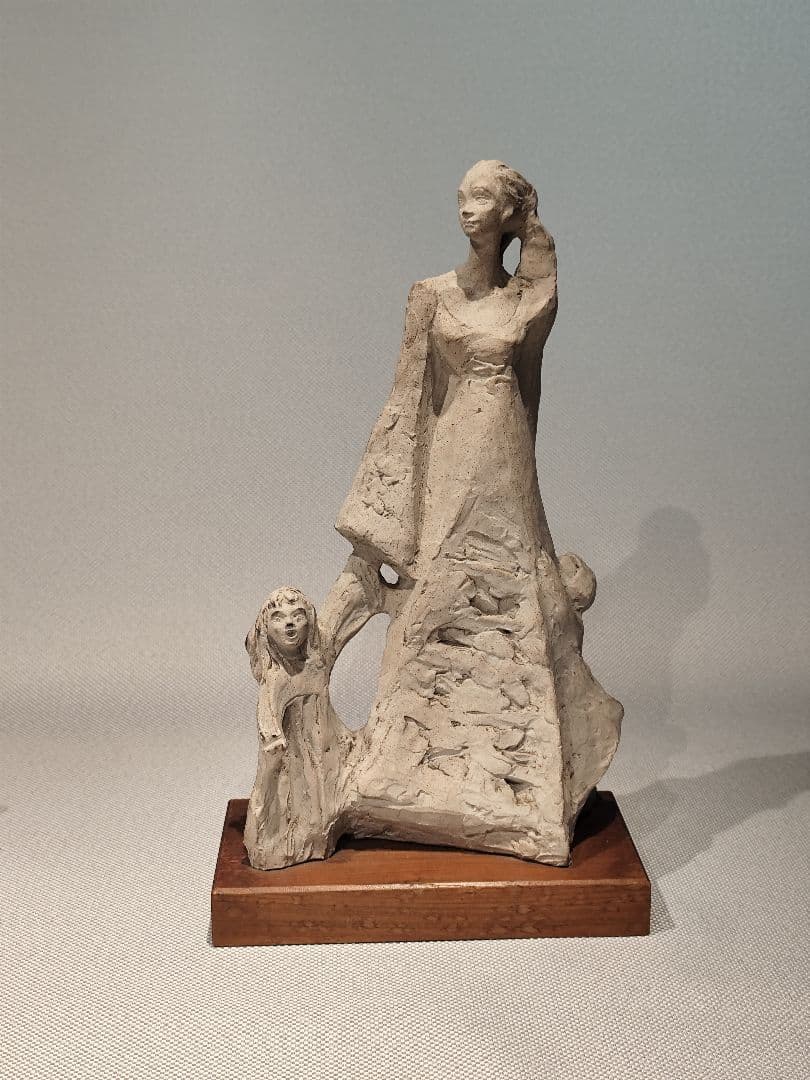 オースティンプロダクション愛する母クロード・ルクレール彫刻 1978年