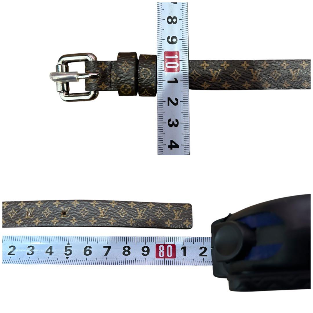 LOUIS VUITTON モノグラム レディースベルト ルイヴィトン LV
