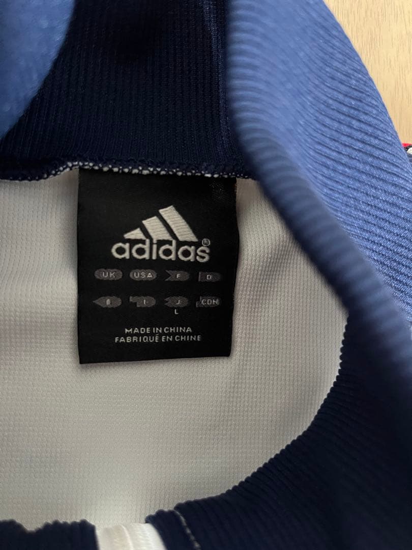 アディダス AJAX ジャケット ホワイト　LサイズTIRO condivo