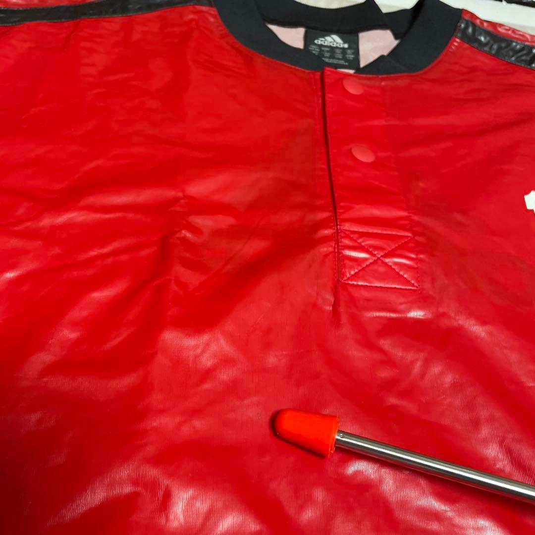 訳あり adidas アディダス 半袖シャツ Lサイズ レッド 2XO