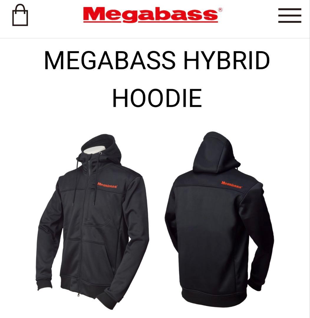 Megabass Hybrid Hoodie フィッシングジャケット