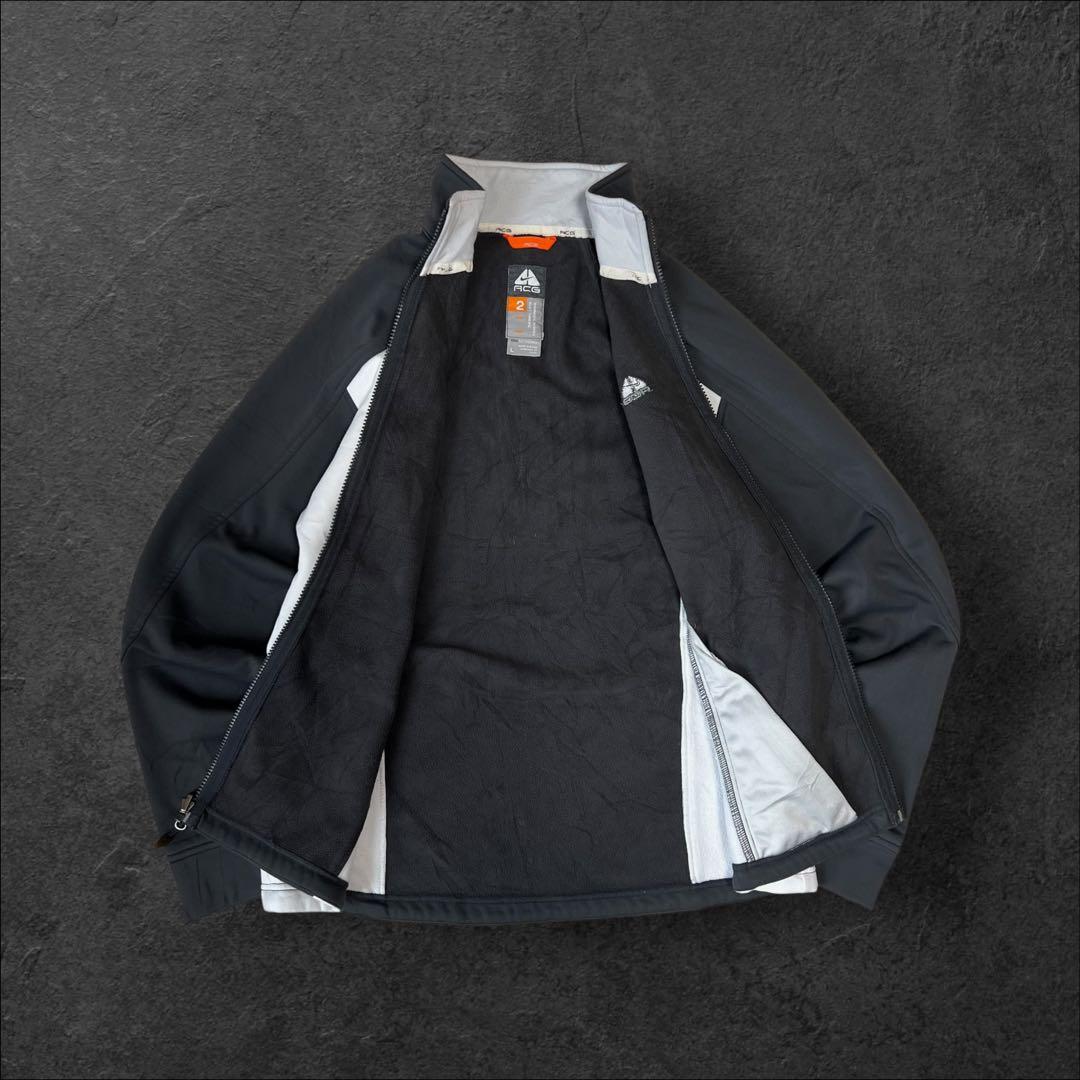 ナイキ ACG ハイネックシェルジャケット サムホール 内フリース