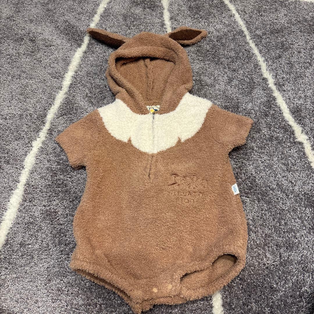 gelato pique ポケモン ベビモコ イーブイ ロンパース 80