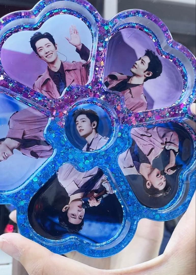 肖戦 新作 花形のプレート置物 3点セット❣️確認用❣️0119