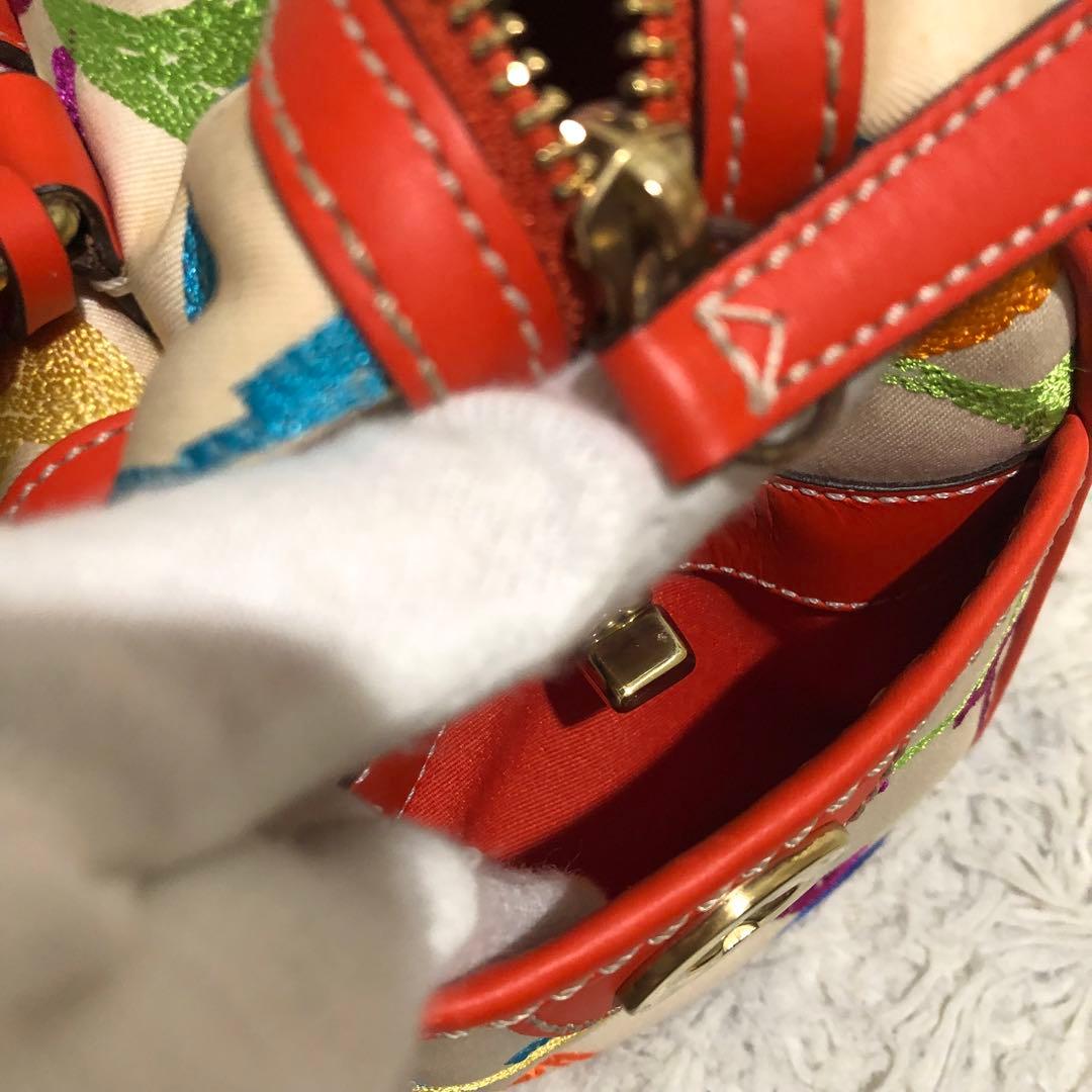 コーチ ハンドバッグ マルチカラー　シグネチャー