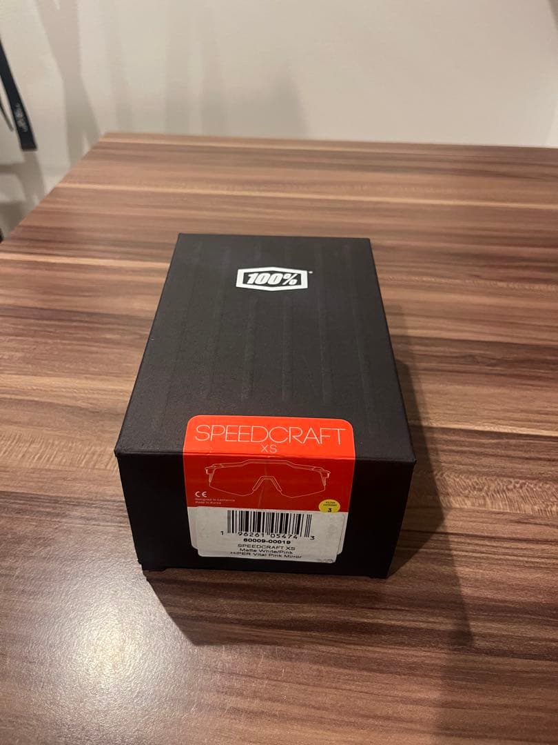 100% SPEEDCRAFT XS サングラス ケース付き