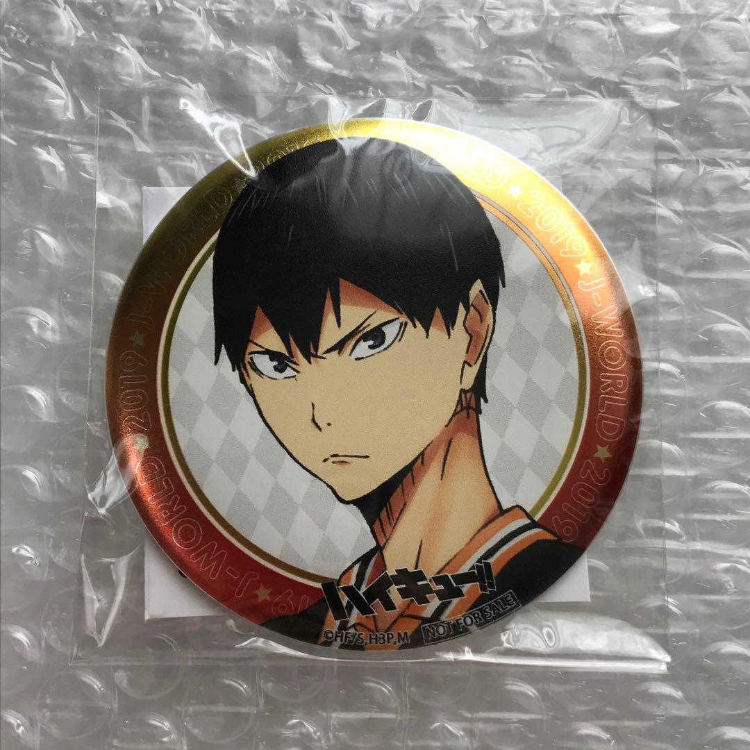 ハイキュー　J-World 東京　特典 マグネット付きバッチ