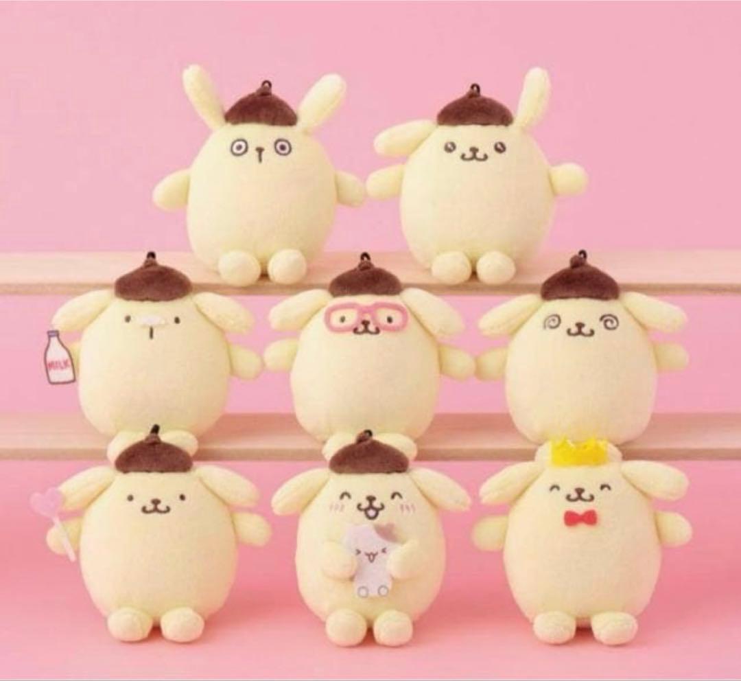 ポムポムコレクション2 トレーディングむにゅぐるみ　ポムポムプリン　マスコット