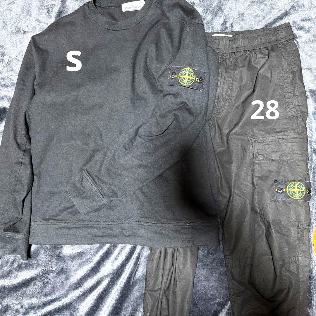 ストーンアイランド　セットアップ　 スウェット　カーゴパンツ