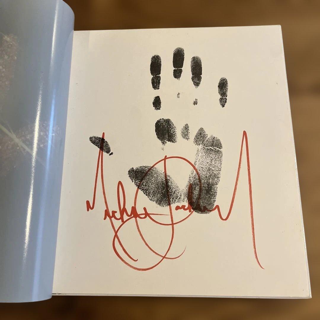 激レア！マイケル・ジャクソン サイン　 日本ツアー '87