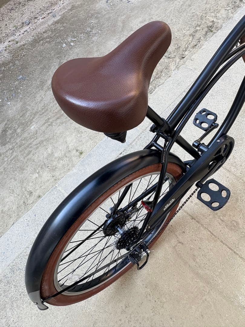 にもさん専用「ビーチクルーザー・ボーイズサイクル(26㌅)」お届けできます。