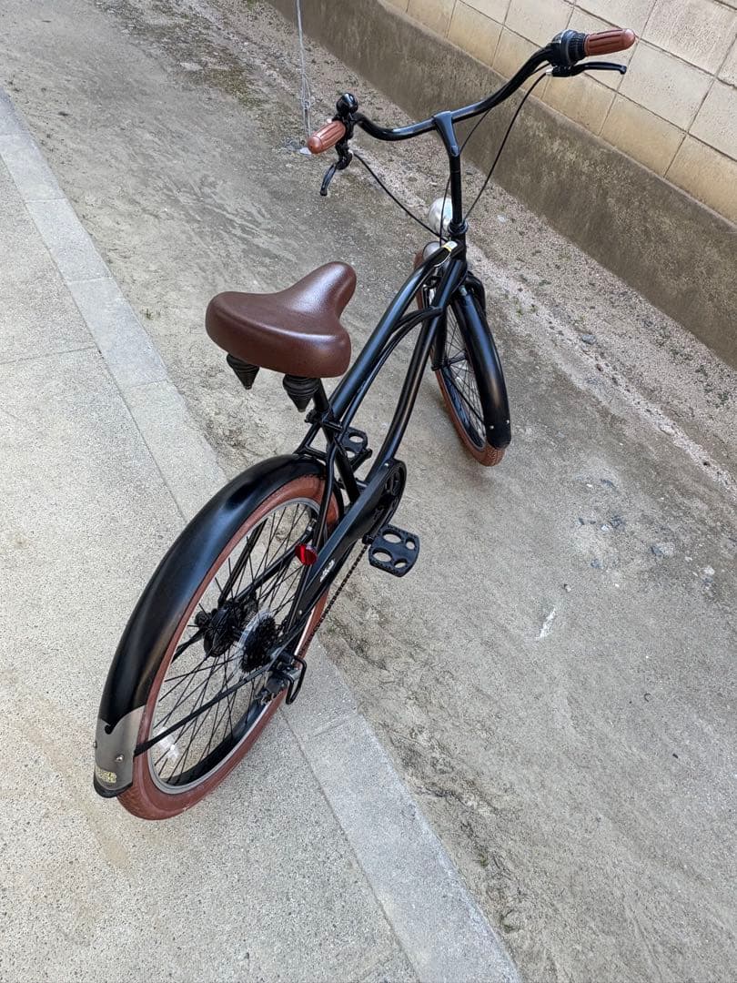 にもさん専用「ビーチクルーザー・ボーイズサイクル(26㌅)」お届けできます。