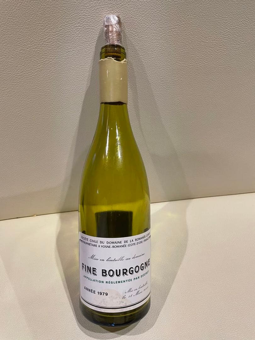 空瓶1976年DRCフィーヌドブルゴーニュ　（ドメーヌ・ド・ラ・ロマネ・コンティ