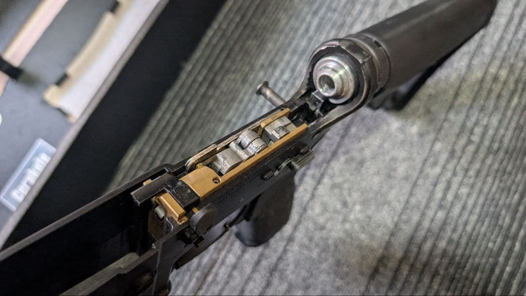 MWS M4A1 ガスガン カスタム