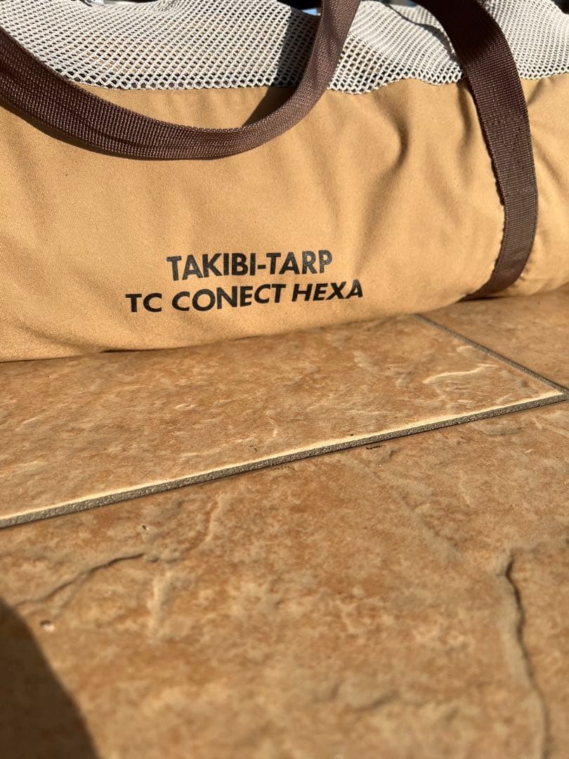 焚き火タープTCコネクトヘキサ