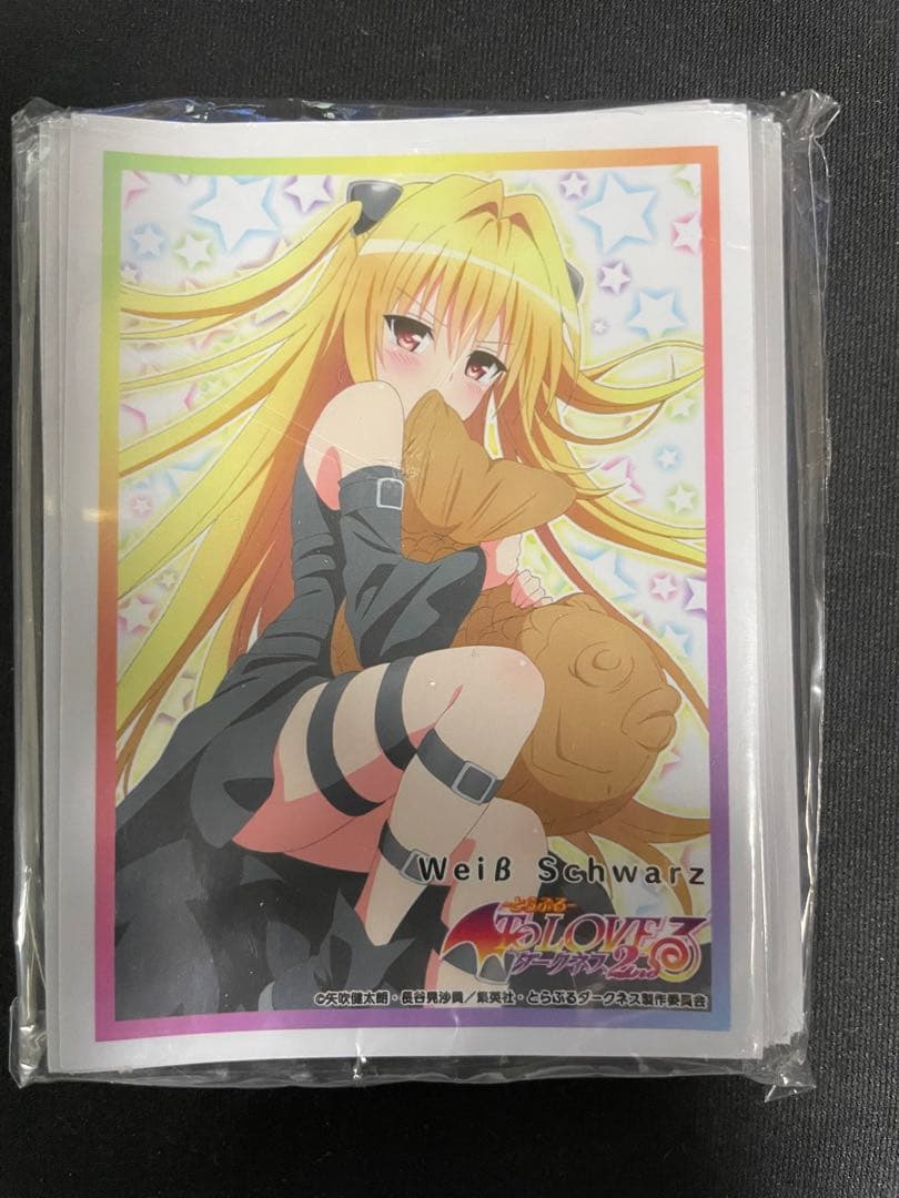 ブシロード 金銀キャンペーン ToLoveる 金色の闇 ヤミ スリーブ【未使用】