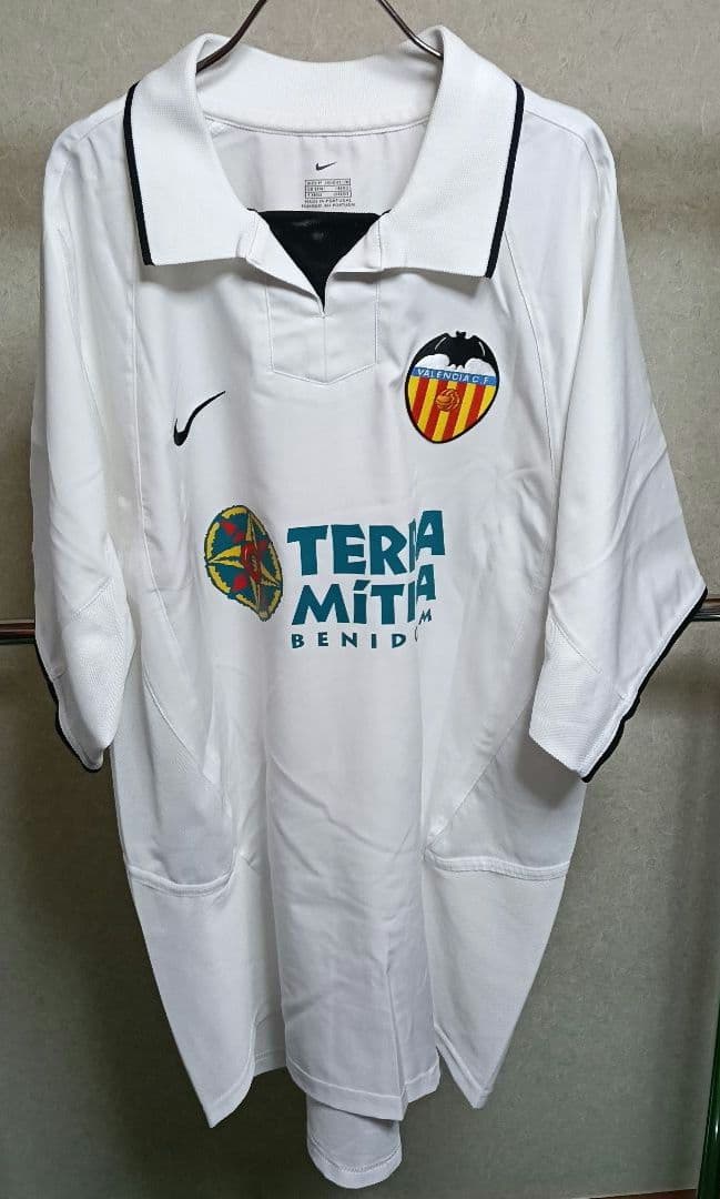 【美品・正規品！】ナイキ バレンシア ユニフォーム 02-03ホーム背番号無し