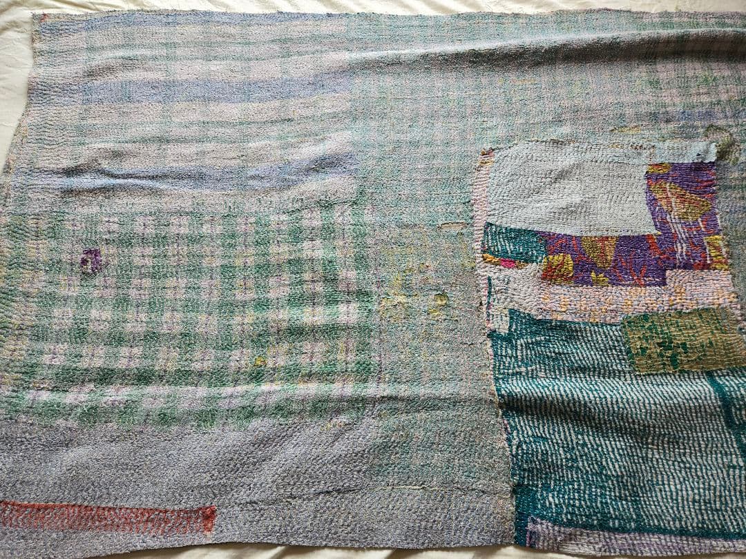 ヴィンテージラリーキルト　カンタキルト ヴィンテージキルト ヴィンテージカン③