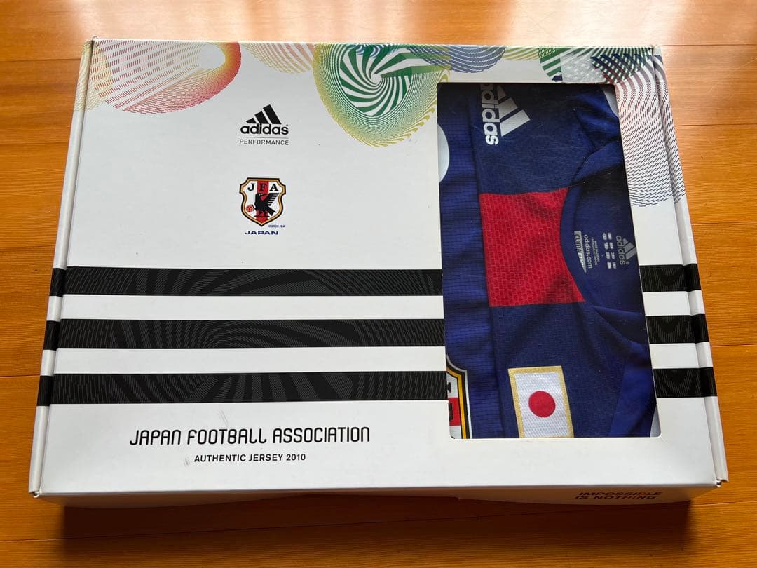 日本代表 2010ワールドカップ オーセンティックユニフォーム 本田圭佑 L