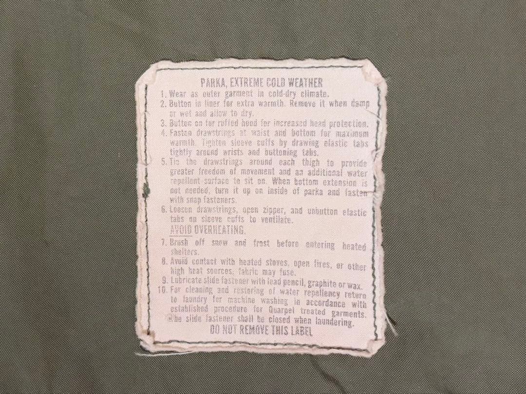 70s US ARMY M65 フィッシュテールパーカ モッズコート M