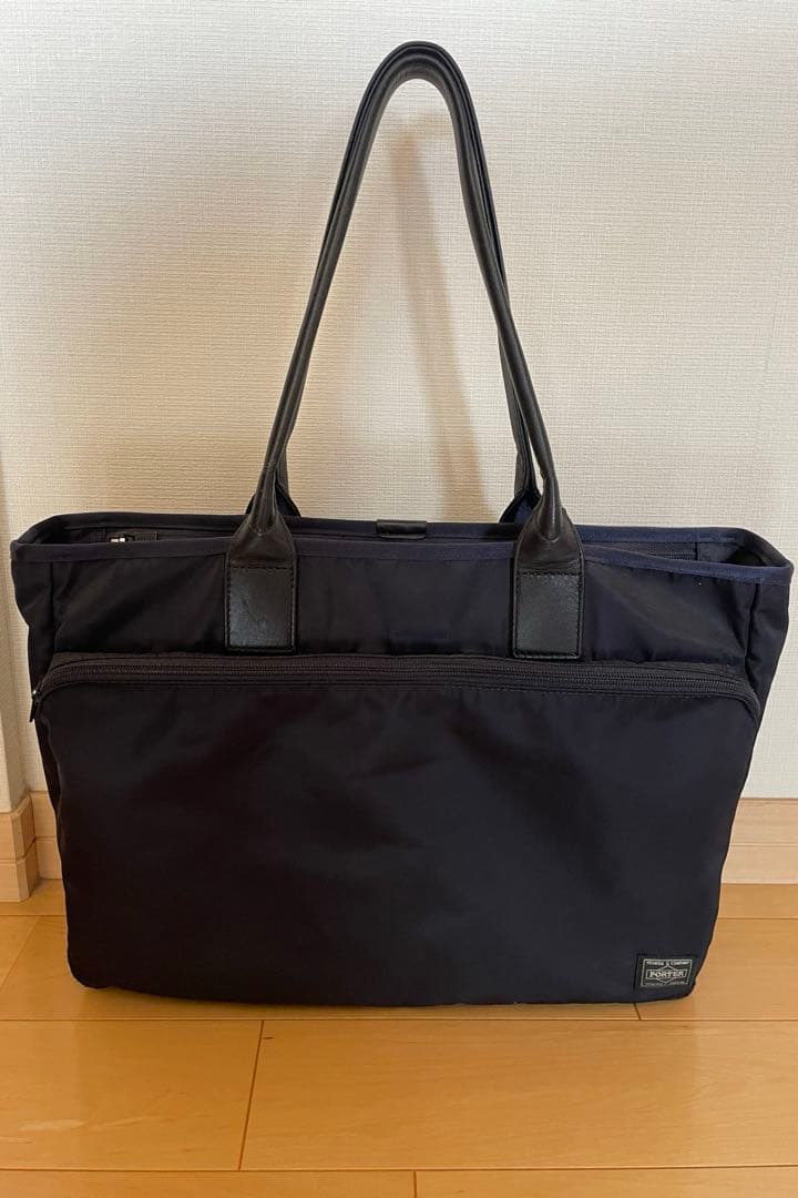 PORTER ポーター　トートバッグ　ビジネスバッグ A4サイズ ネイビー