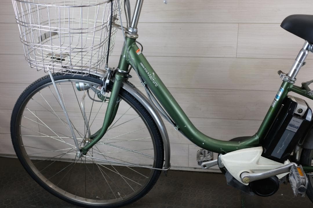 電動自転車ヤマハPAS　26インチ　3段　8.9Ah充電器あり