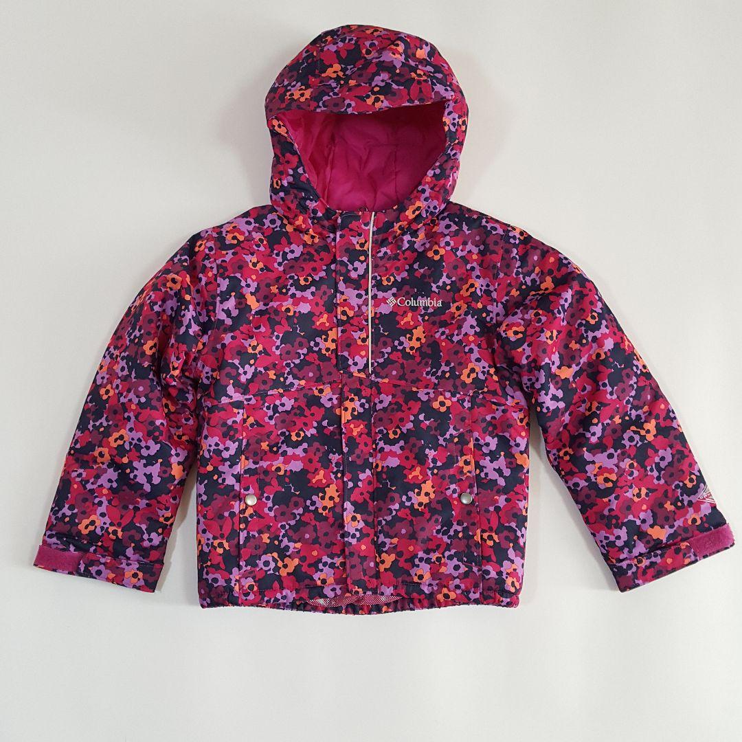 美品 コロンビア キッズ110 スノーウェア 上下セット スキースノボー 雪遊び