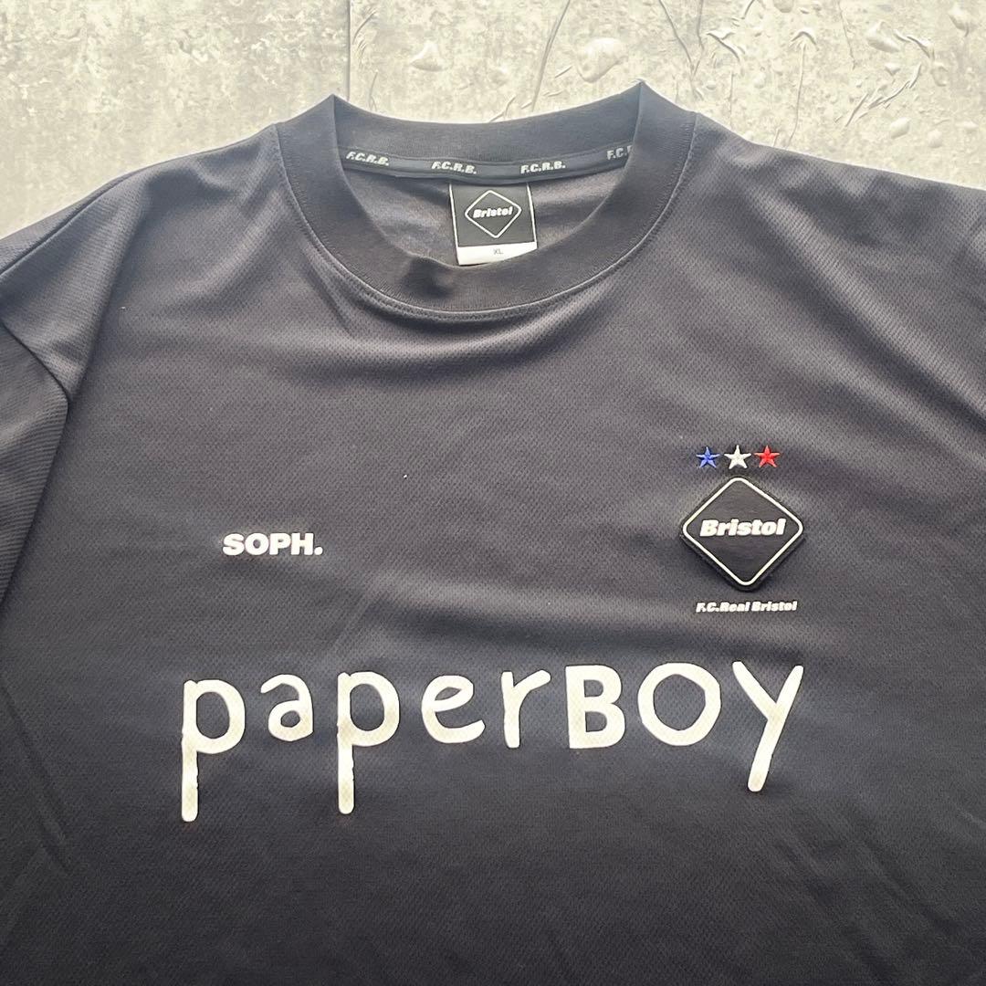 F.C.R.B. × PAPERBOY×BEAMS T-shirt ゲームシャツ