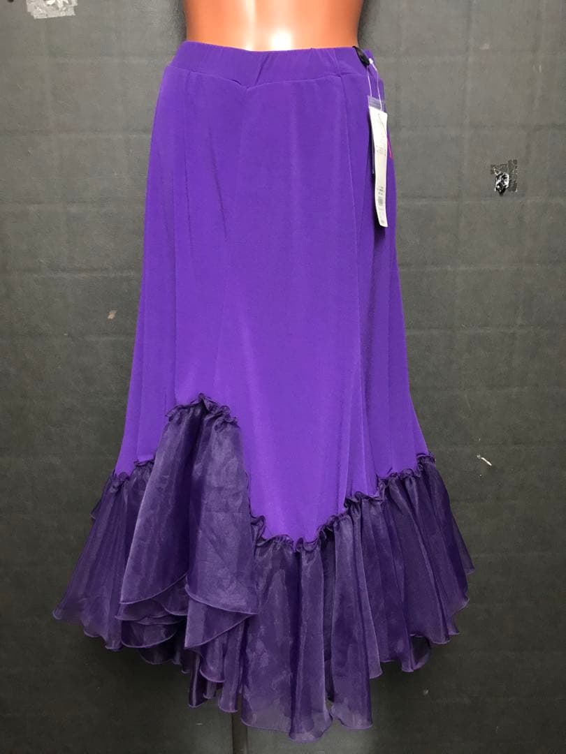 【チャコット】紫スカート3671(新品)