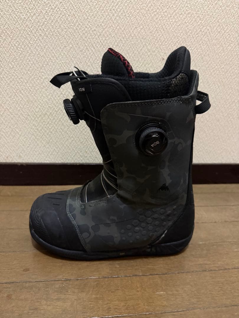 BURTON ION スノーボードブーツ カモラフ 迷彩 26.0cm