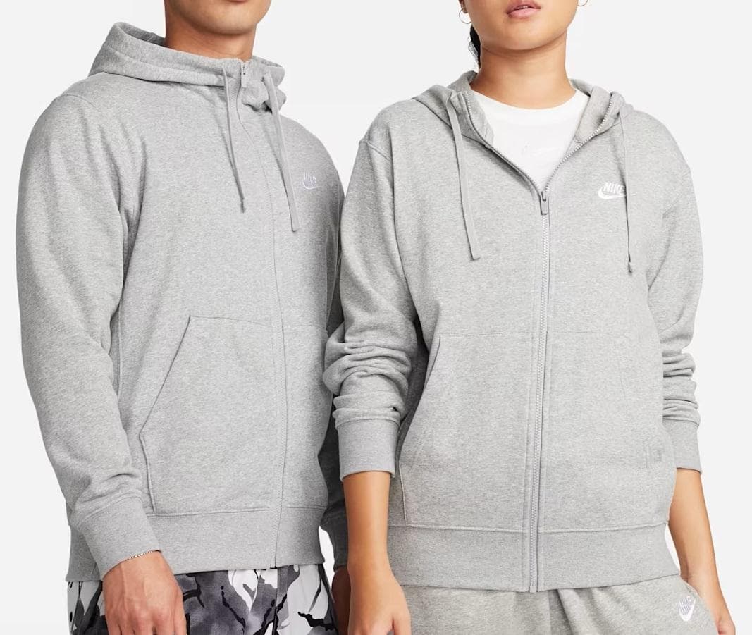 Lナイキ スポーツウェア クラブ メンズ フルジップパーカーNike フード付き