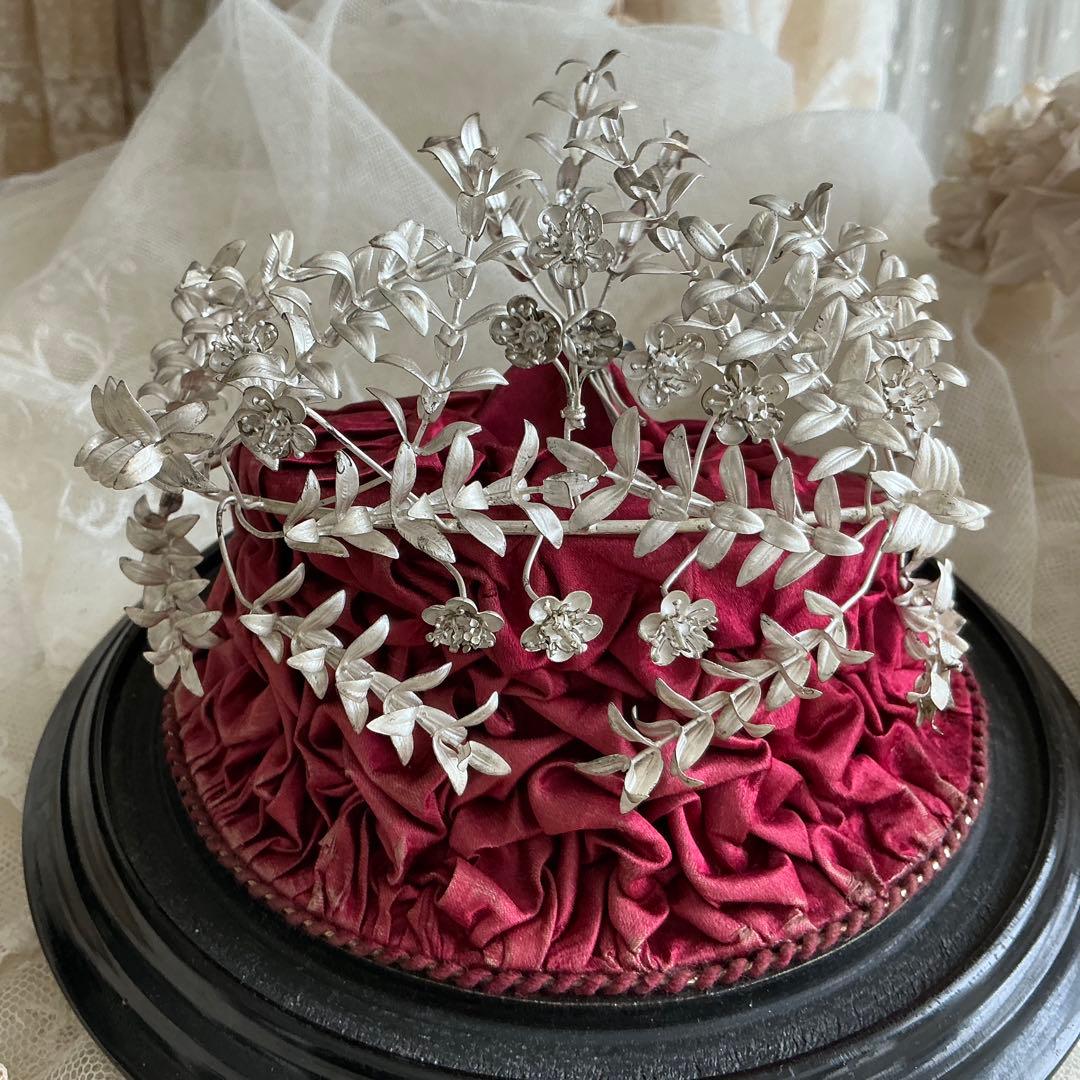 【希少】ドイツ　アンティーク　グローブドマリエ　ティアラ　コレクターズアイテム